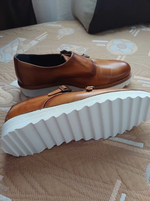 Дамски кафяви обувки