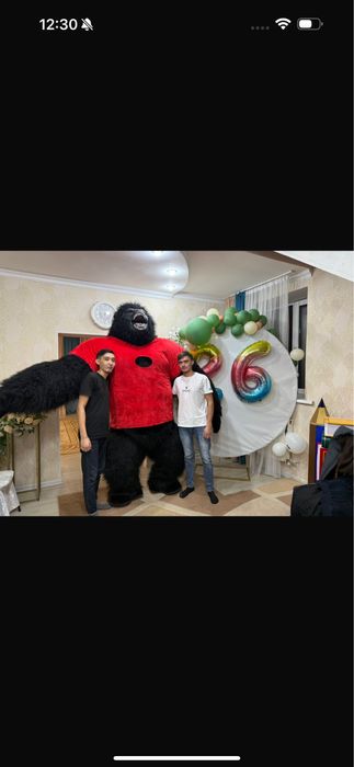 Горилла Кинг Конг Аниматор Астана