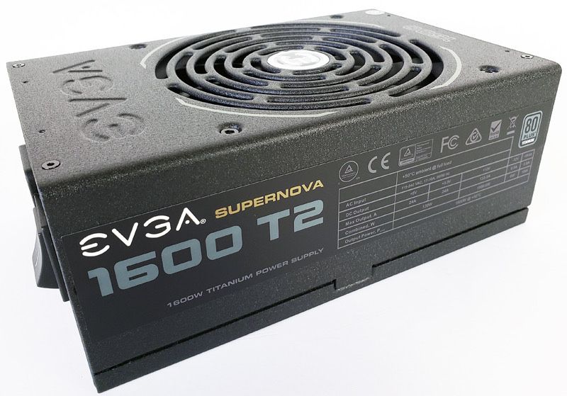 Блок питания EVGA SuperNOVA 1600 T2 80+ platinum, модульный