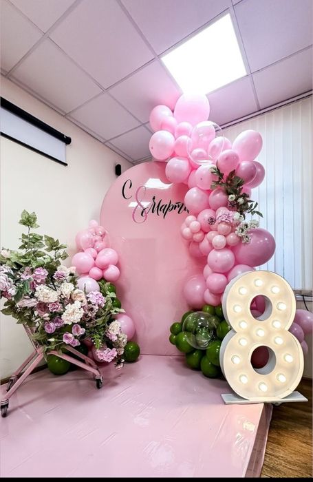 Оформление на 8 марта!