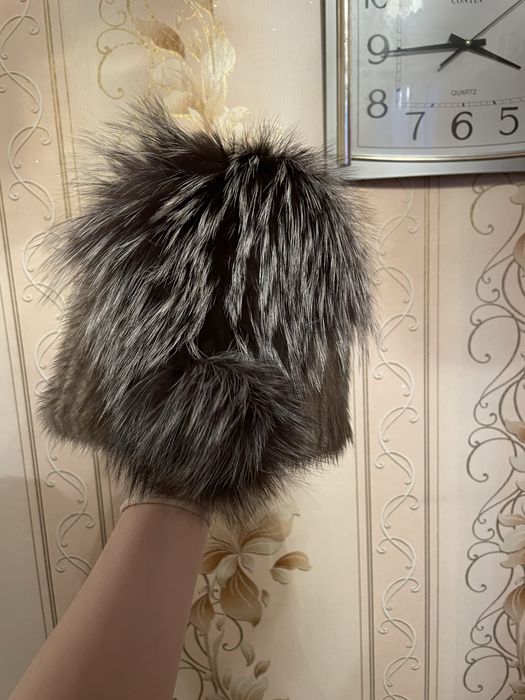 Новая песцовая шапка