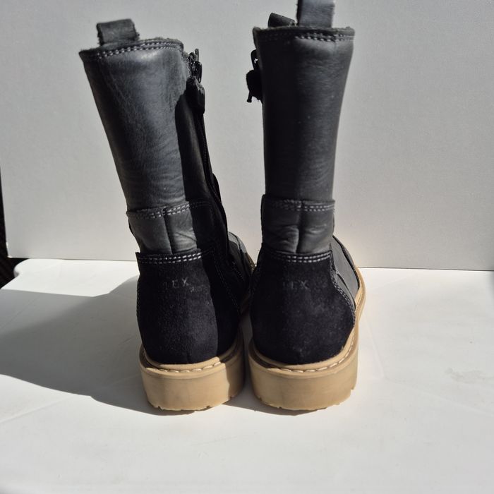 Cizme WHEAT 29-30 piele, căptușite cu lâna Chelsea Sonni Tex