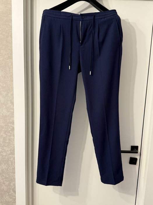 Брюки на эластичном поясе (Navy Blue)