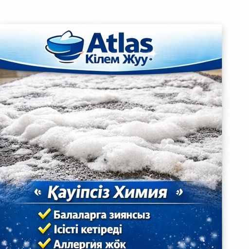 Atlas кілем жуу (стирка ковров)