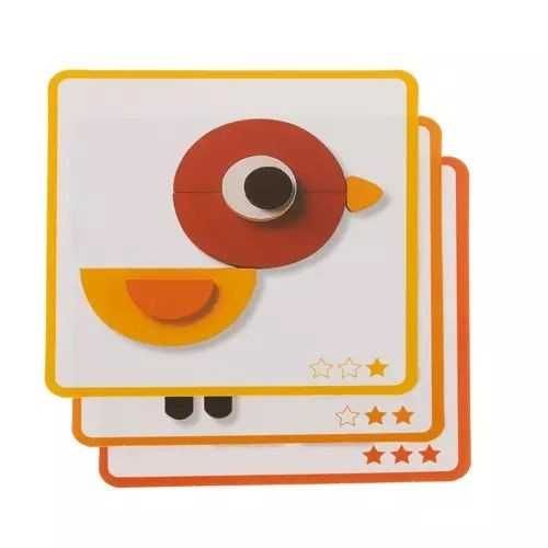 Дървен образователен пъзел Kruzzel