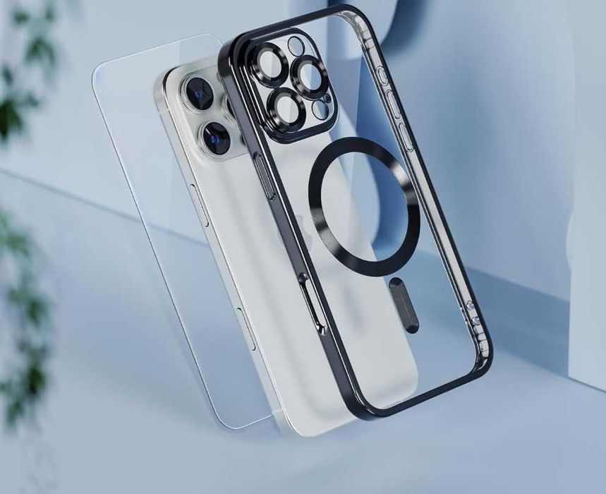 Husa incarcare magnetica Iphone 16 , 16 Plus , 16 Pro , 16 Pro Max