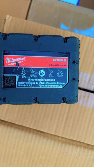 Baterie Milwaukee M18 RedLithium 5.0Ah originală