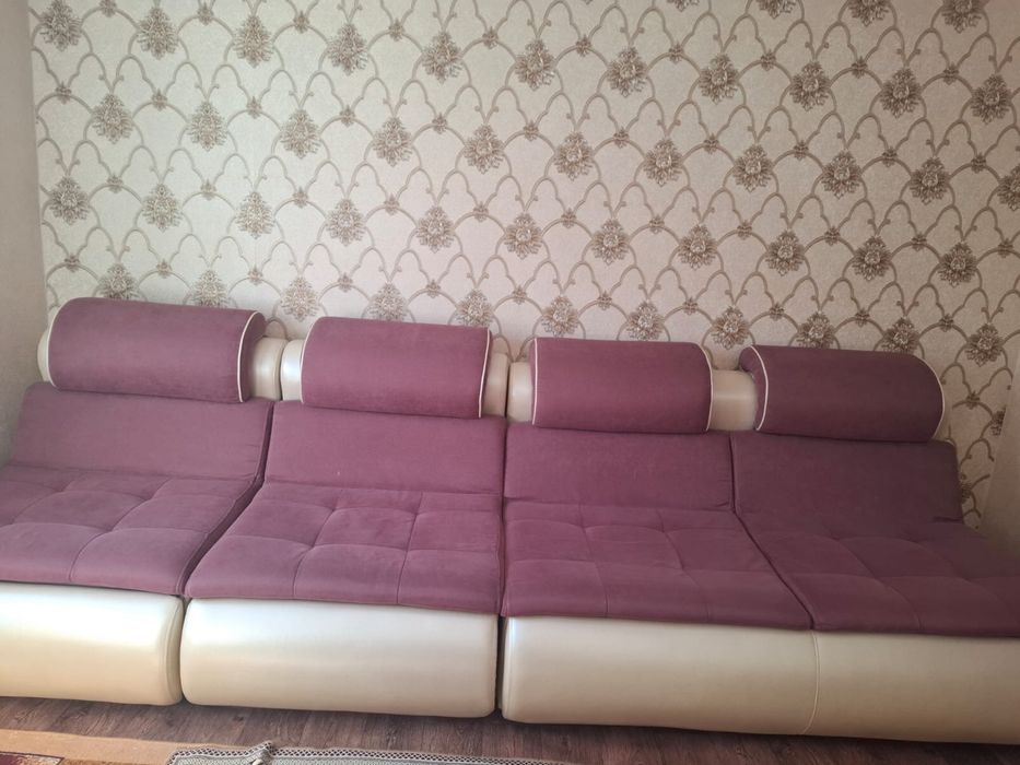 Раскладной диван с креслом