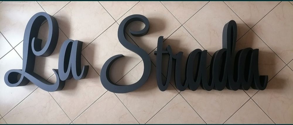 Litere polistiren reclame evenimente