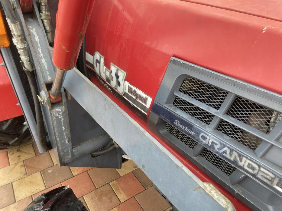 Tractor japonez Kubota GL33, 4x4,  High Speed cu incarcator frontal