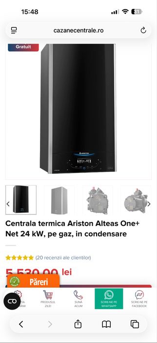 Centrala Aristone Alteas One 24kw