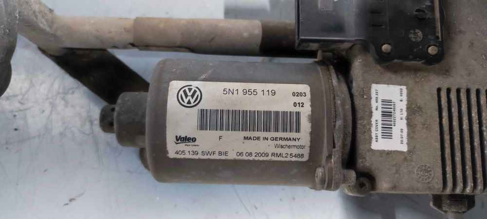 Ansamblu stergator fata cu motoras volkswagen vw tiguan 2.0 an 2010