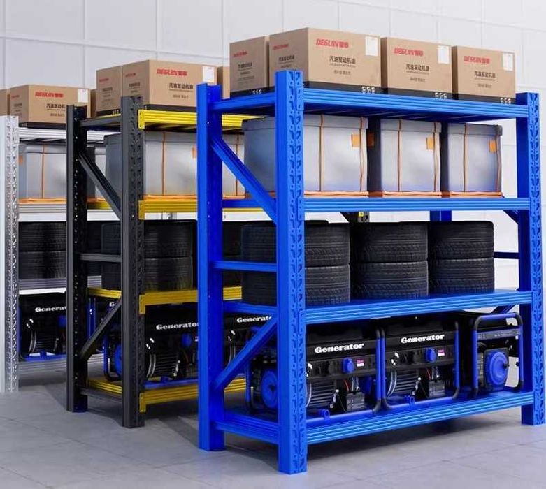 Металлический стеллаж и этажерка для склада в наличии стеллаж.