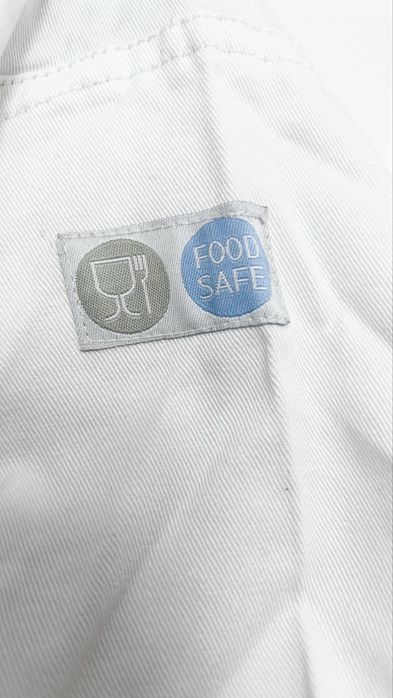 Halat alb de lucru, mărimea 46 – FoodSafe