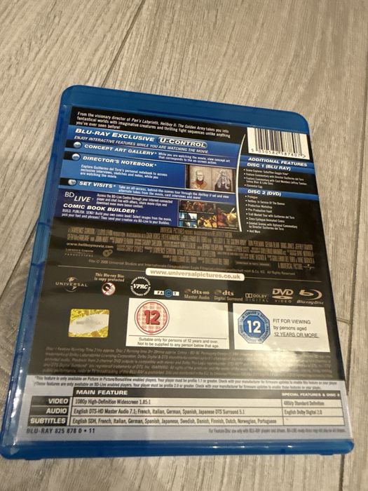 Colectie 2 filme bluray Hellboy
