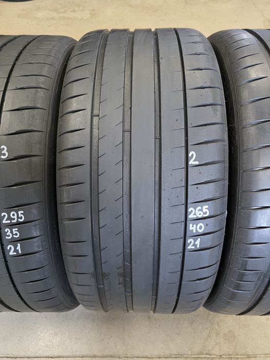 265/40/21 & 295/35/21 4бр.MICHELIN PILOT 4S -Неразличими от НОВИ-DEMO