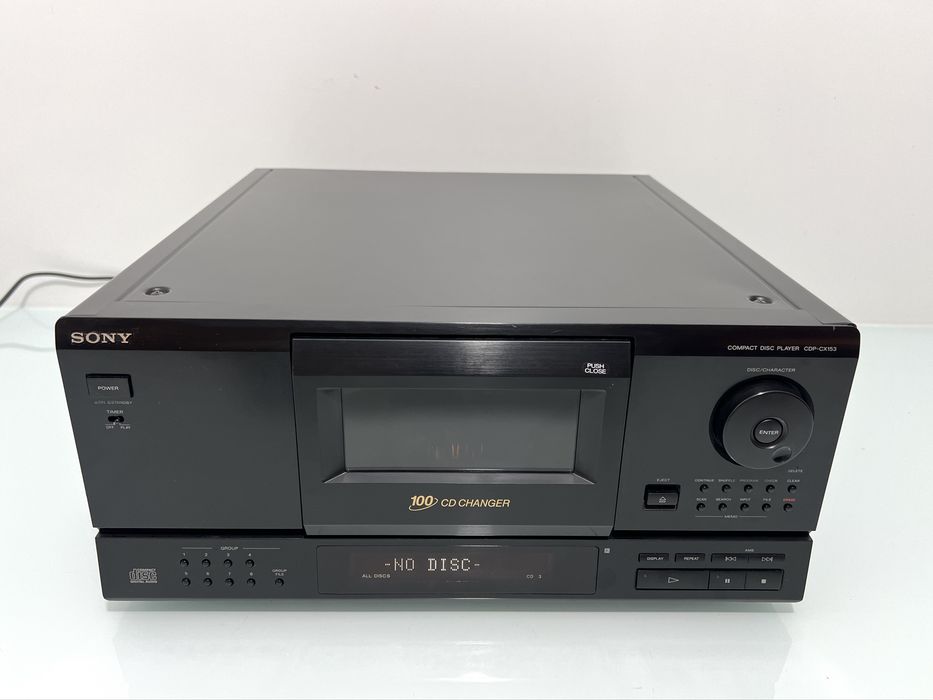 CD Player Changer SONY CDP CX153 cu 100 CD-uri