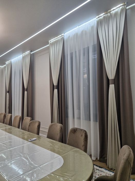 Акция 2+1 Шторы из любой ткани