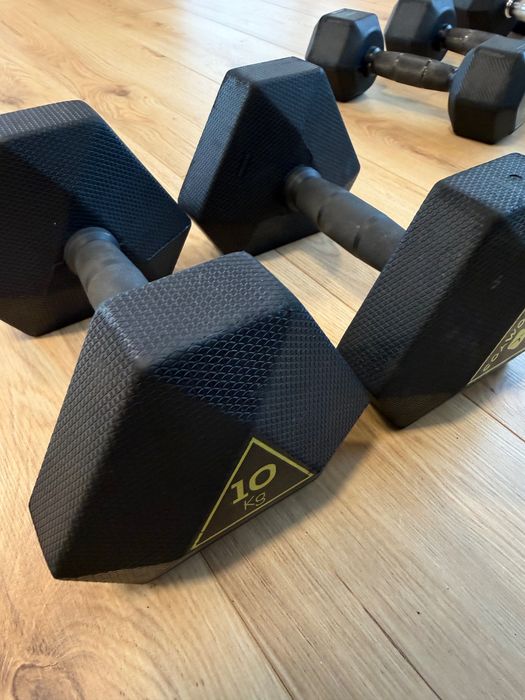 Gantere 2x10kg decathlon