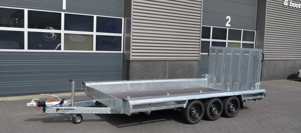 НОВО ремарке за строителна техника VLEMMIX MT400 3500kg