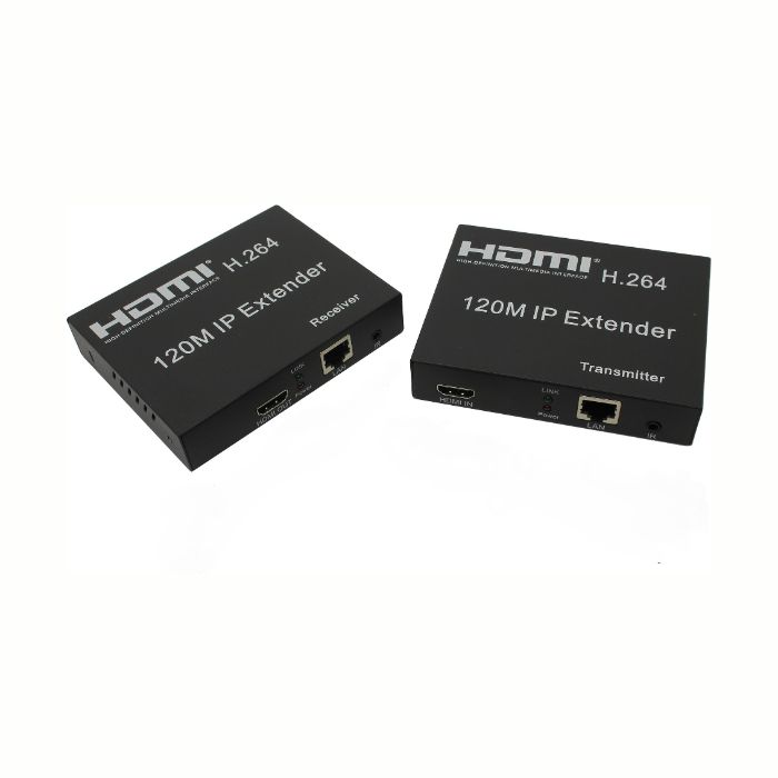 Расширитель до 200 м 1080P HDMI extender по одному кабелю LAN RJ 45