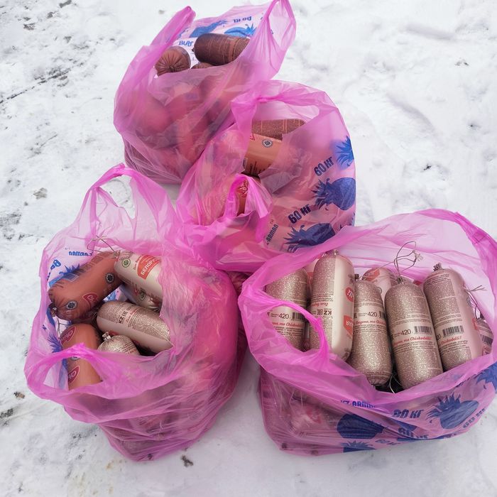 Колбаса для собак и кошек