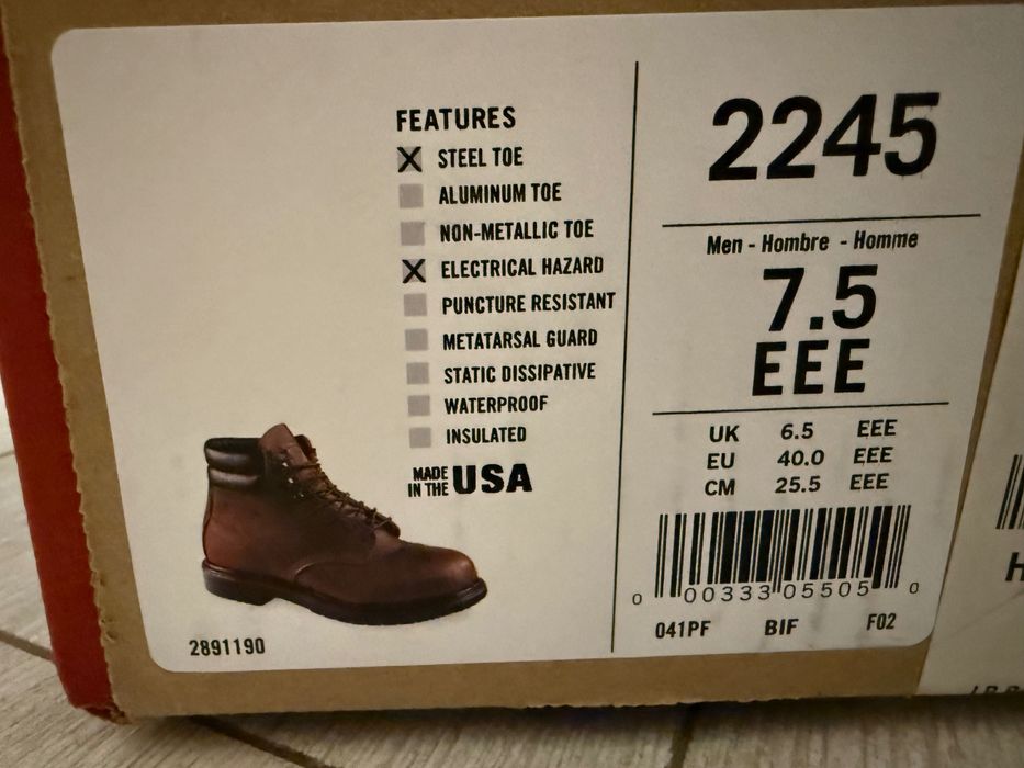 Рабочие ботинки Red wings