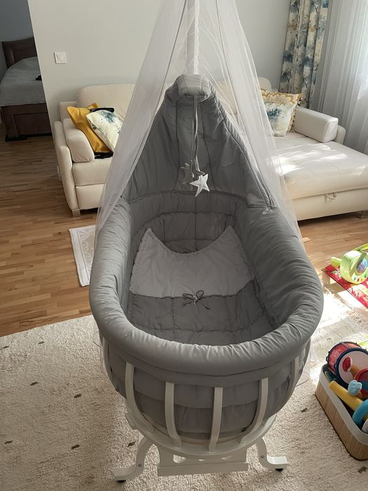 + бонус! Бебешко легло с балдахин