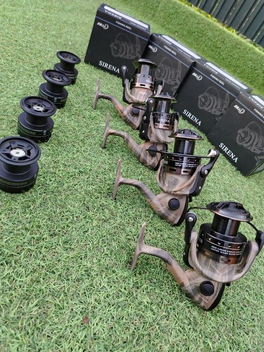 Set 4 mulinete Camo Diamant Alb 6000