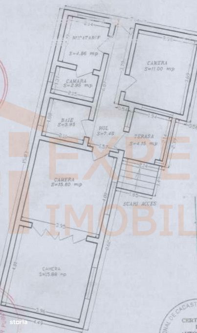 Casa de vanzare | Constanta Km 5 | 3 camere | Teren 235 mp