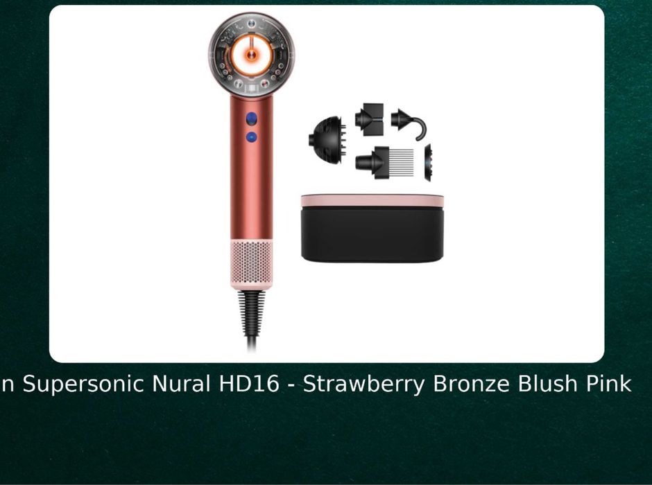 Dyson HD16 supersonic original.Jasper.Vink Blue.Red velvet.Bronze.Pink