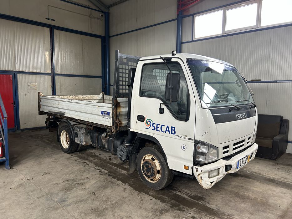 Isuzu NPR/ Basculabil pe cutie/128.000km reali/Recent adus