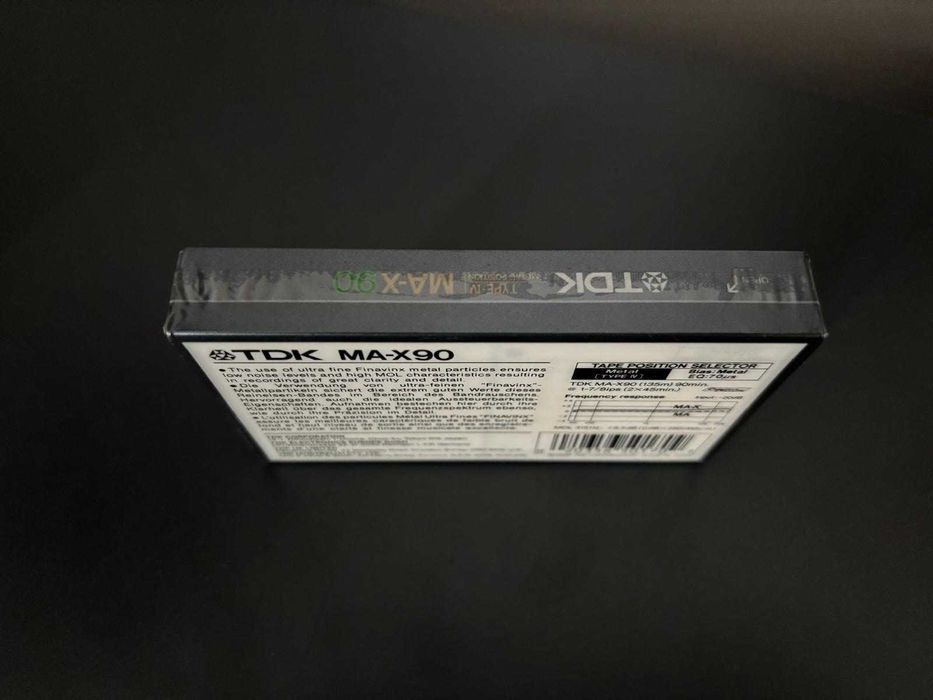 Tdk MA-X 90 min. caseta noua sigilata, made in Japan