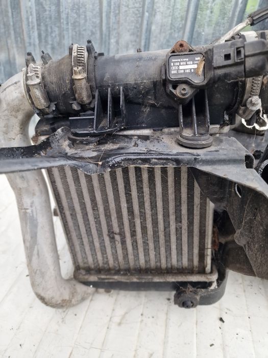 Trager complect cu radiatoare și termocupla Audi A6C6 4F, motor 3.0tdi