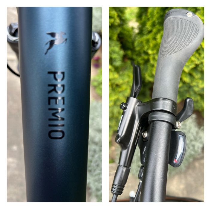 Bicicleta Pegasus Premio 28” aluminiu 1x12 viteze Deore furca pe Aer