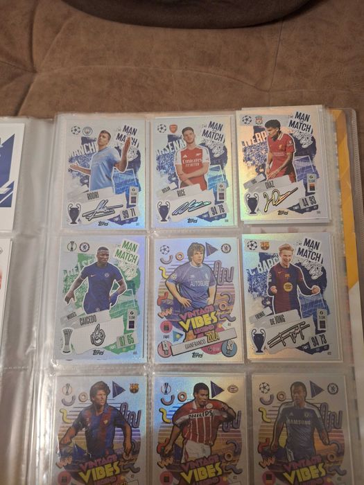 Албум с футболни карти Match Attax сезон 2024/25