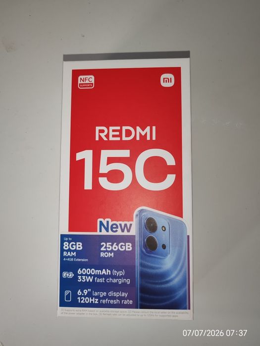Redmi 15C de 256 gb