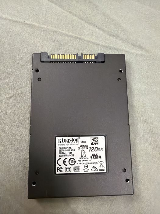 SSD kingston 120gb