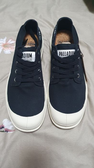 PALLADIUM - Pampa OX Organic (Синий)