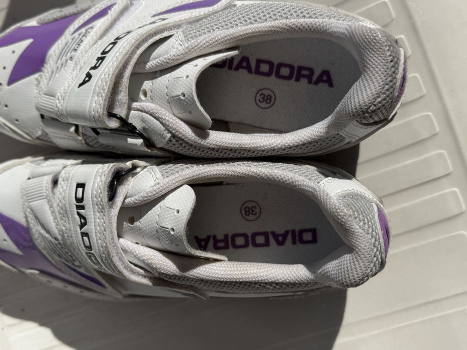 Diadora шпайкове за колоездене, 38н. с Spd клипове