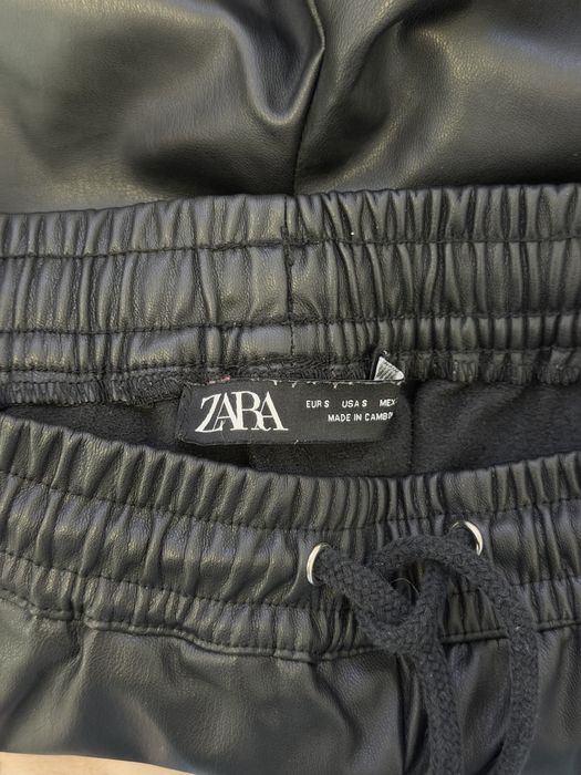 Кожен панталон Zara