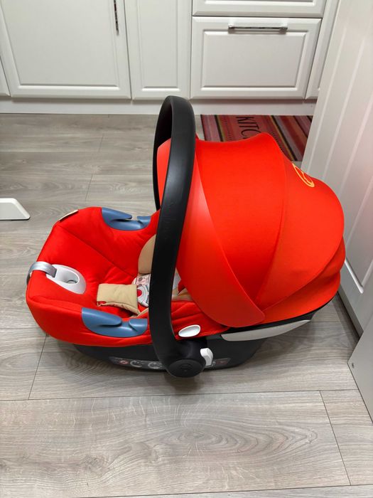 Scoica auto pentru copii Cybex Gold - Aton M i-Size 0-13 kg Gold-burnt red