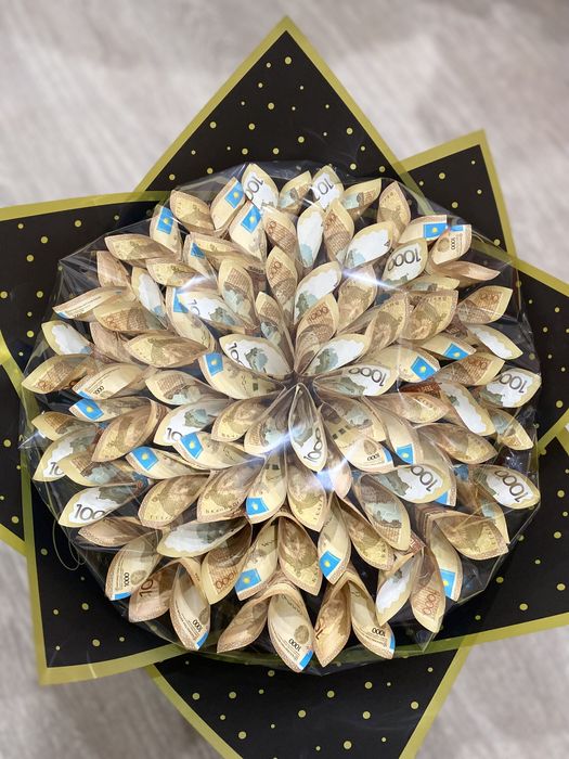 Денежный букетики ВАУ эмоций