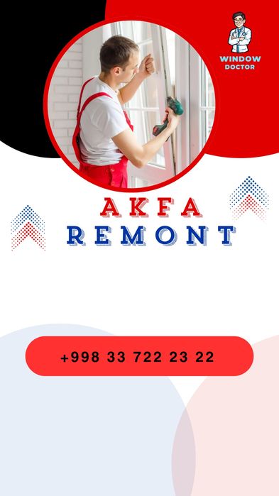 Акфа. ремонт окон и дверей. 14 yilik tajriba