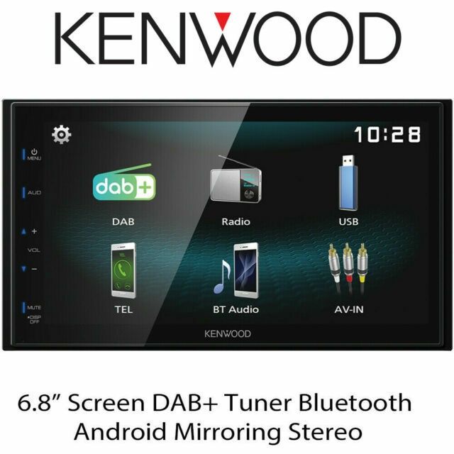 Kenwood 125dab pentru golf5,skoda octavia 2,passat,2din