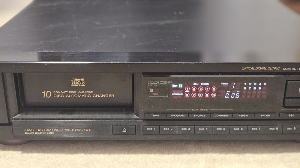 Sony CDP-C900 + 3 magazii XA-10B