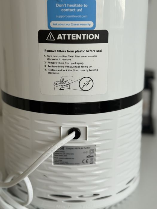 Пречиствател за въздух Levoit
