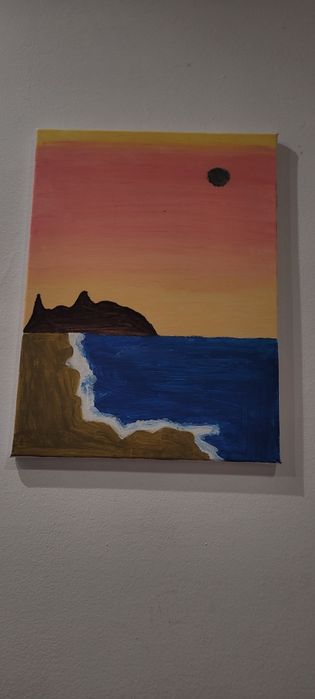 Tablou peisaj de mare