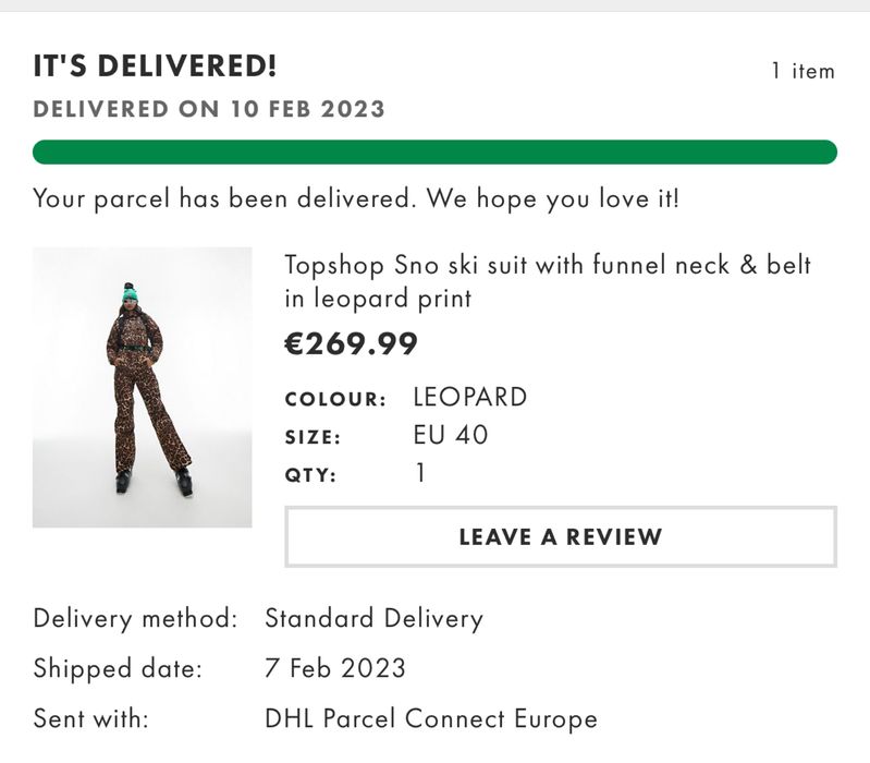 Salopeta de ski/snowboard Topshop