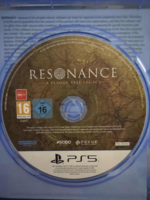 Resonance a Plague Tale Legacy